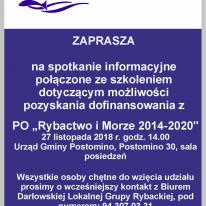 SZKOLENIE W POSTOMINIE - 27 LISTOPADA